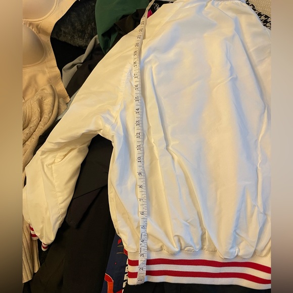 Vintage Diet Coke King Varsity Baseball Bomber Jacket Windbreaker - Picture 11 of 14